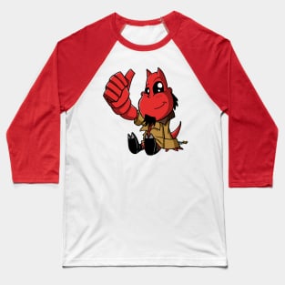 Baby Hellboy Baseball T-Shirt